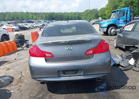 2013 Infiniti G37 Journey from USA, damaged, VIN JN1CV6AP8DM301176